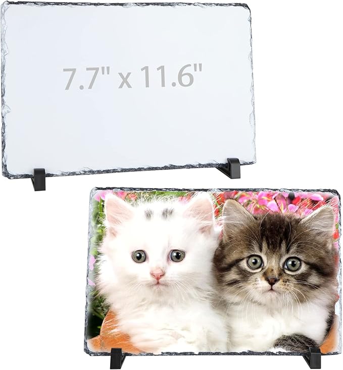 🐾 Custom Pet Memorial Photo Slate