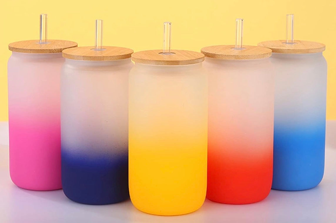 Custom Glass Tumblers – Upload Your Design