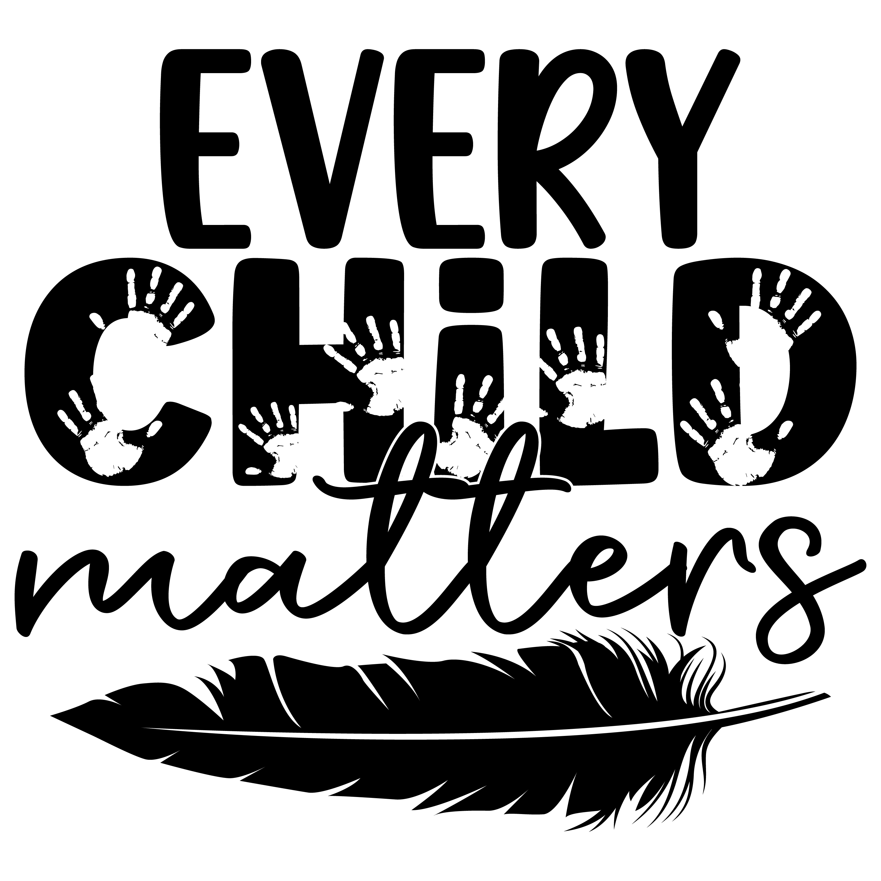 Every Child Matters Shirt- 2 Designs, 1 French Version